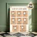Step-by-Step Wudu Painting Poster, Warm-toned Illustrative Poster, Clear Instructional Guide To Islamic Ablution Steps, Ideal For Home And Prayer_maomaolike.com