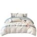 Wholesale Korean Light Luxury Embroidered Pure Four-Piece Simple Style Naked Sleep All-Cotton Solid Color 60s Long-Staple Cotton 4_maomaolike.com