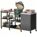 Outdoor Bar Cart Grill TableMRQ_maomaolike.com
