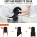 20PCS Stretch Spandex Non-Slip Chair Covers - Universal Fit, Washable Slipcovers For Wedding, Party, Banquet, Celebration & Dining (Black)_maomaolike.com