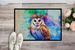 Hippie Animal Barn Owl Doormat Front Door Mat Indoor Outdoor Rugs For Entryway, Non Slip Washable Low Pile, 24H X 36W_maomaolike.com