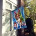 Brittany Spaniel Christmas Reindeer House Flag Large Porch Sleeve Pole Decorative Outside Yard Banner Artwork Wall Hanging, Polyester, House Size, Multicolor_maomaolike.com