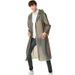 Raincoat Eva Transparent Fashion Hemming Long Outdoor Hiking Mountaineering Travel Adult Raincoat_maomaolike.com