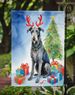 Scottish Deerhound Christmas Reindeer Garden Flag Mailbox Flag Decorative Yard Flag Banner Outside Patio Artwork Yard Flower Beds, Garden Size, Multicolor_maomaolike.com