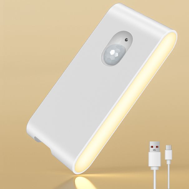 WILLED Motion Sensor Night Warm White Rechargeable Stair Light Indoor For Hallway Stairway Bathroom Bedroom Kitchen_maomaolike.com