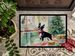Boston Terrier Christmas Cookies Doormat Front Door Mat Indoor Outdoor Rugs For Entryway, Non Slip Washable Low Pile, 24H X 36W_maomaolike.com