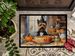 Cairn Terrier Fall Kitchen Pumpkins Doormat Front Door Mat Indoor Outdoor Rugs For Entryway, Non Slip Washable Low Pile, 24H X 36W_maomaolike.com