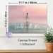 Religious "Walk With Me" Scripture Painting Poster, Serene Pastel Seascape With Robed Figure Poster, Inspirational Biblical Quote Decor Ideal For_maomaolike.com