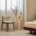 Floor Metal Vase Modern Style Decoration Home Woven Pattern Metal Vase 3-piece Set Gorgeous Home Decoration Large Glazed Metal Vase_maomaolike.com