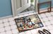 German Wirehaired Pointer The Chef Doormat Front Door Mat Indoor Outdoor Rugs For Entryway, Non Slip Washable Low Pile, 24H X 36W_maomaolike.com
