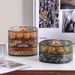 Dried Fruit Plate Light Luxury Creative Food Grade Double Layer Fruit Plate Storage Box with Lid Household Nut Snack Candy Dried Fruit Box_maomaolike.com