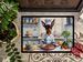 Miniature Pinscher The Chef Doormat Front Door Mat Indoor Outdoor Rugs For Entryway, Non Slip Washable Low Pile, 24H X 36W_maomaolike.com