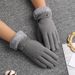 Winter warm women's outdoor windproof and water-repellent driving and riding can touch the screen plus velvet thickening_maomaolike.com