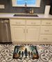 Werewolves Spooky Halloween Memory Foam Kitchen Mat Machine Washable Anti-Fatigue Mat Cushion Comfort Bath Mat Or Kitchen Rug_maomaolike.com