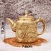 Creative Large Capacity Kirin Home Office Teapot Desktop Decoration Craft Pure Brass Ornament Wholesale_maomaolike.com