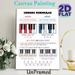 Piano Chords Formulas Painting Poster, Color-coded Educational Piano Guide Poster, Practical Reference To Master Chord Basics Ideal For Music Room_maomaolike.com