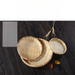 Woven Dustpan Dessert Plate Non-Porous Round Vegetable Washing Storage Fruit Basket Drying Farmhouse Handmade Bamboo_maomaolike.com