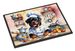 Rottweiler The Chef Doormat Front Door Mat Indoor Outdoor Rugs For Entryway, Non Slip Washable Low Pile, 24H X 36W_maomaolike.com