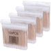 100/400 Pcs Cotton Swabs Double Round Tips Cotton Buds_maomaolike.com