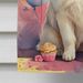 Samoyed Happy Birthday House Flag Large Porch Sleeve Pole Decorative Outside Yard Banner Artwork Wall Hanging, Polyester, House Size, Multicolor_maomaolike.com