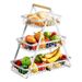 Kitchen multifunctional fruit and vegetable storage rack fruit plate snack vegetable rack portable candy tray fruit basket_maomaolike.com