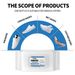 Jue-Fish Small White Shoe Cleaning Wipes, Sports Shoes Wash Free Decontamination One Wipe White Portable Cleaning Wipes_maomaolike.com
