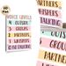 Voice Levels Painting Poster, Pastel-colored Hand-drawn Style Poster, Practical Volume Management Guide Suitable For Classroom And Study Areas_maomaolike.com