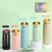 320/460ML Stainless Steel Portable Kids Straw Mug Cold And Hot Thermal Thermos Student Water Bottle_maomaolike.com