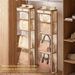Bag Storage Organizer Space-Saving Dustproof Luxury Tote Handbag Hanging Bag Wardrobe Door Back Bag Storage Rack_maomaolike.com