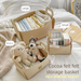 Bear Felt Foldable Toy Storage Bin Dirty Laundry Basket Desktop Organizer Box For Cosmetics And Snacks 2025_maomaolike.com