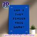 Gaming Themed Painting Poster, Minimalist Blue Poster With Playful Text & Game Controller Graphics, Humorous Relatable Decor For Game Room And Bedroom_maomaolike.com