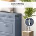 Modern Shoe Rack Bench For Entryway, Storage Organizer With Cushion, 2 Drawers, Adjustable Shelf, Holds 8 Pairs, Gray_maomaolike.com