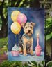 Lakeland Terrier Happy Birthday Garden Flag Mailbox Flag Decorative Yard Flag Banner Outside Patio Artwork Yard Flower Beds, Garden Size, Multicolor_maomaolike.com