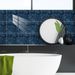 Luxury Blue Marble Floor Tiles – Peel And Stick Waterproof Self-Adhesive Flooring For Kitchen & Bathroom_maomaolike.com