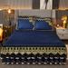 European Coral Fleece Single Piece Crystal Velvet Non-Slip Thickened Flannel Quilted Sheet Skirt Style Bed Cover_maomaolike.com