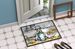 Irish Wolfhound The Chef Doormat Front Door Mat Indoor Outdoor Rugs For Entryway, Non Slip Washable Low Pile, 24H X 36W_maomaolike.com