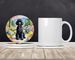 Black Poodle Spring Path Large Sandstone Coasters Pack Of 4 Absorbent Round Coasters Decor Gifts For Men Or Women, 4 In, Multicolor_maomaolike.com