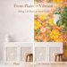Sunlit Floral Peel & Stick Wallpaper – Vibrant Yellow Botanical, Removable Waterproof Wall Decor For Living Room & Bedroom_maomaolike.com