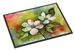 Virginia American Dogwood In Watercolor Doormat Front Door Mat Indoor Outdoor Rugs For Entryway, Non Slip Washable Low Pile, 24H X 36W_maomaolike.com