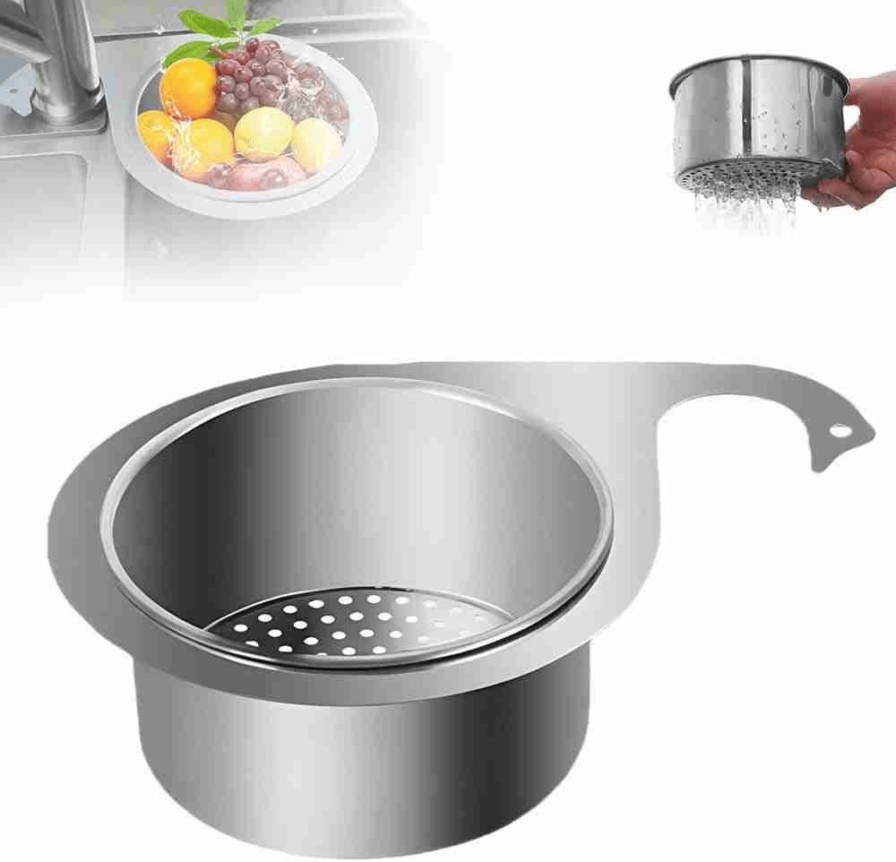 Stainless Steel Swan Sink Strainer Basket,Kitchen Sink Drain Filter,Sink Drain Strainer Basket,Swan Sink Strainer Basket,Stainless Steel Draining Basket For Sink_maomaolike.com