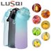 LUSQI 650ML Air Flavored Water Bottle With 7PCS Random Flavor Pods Straw Cup Tritan For Outdoor Sports BPA Free_maomaolike.com