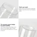 Empty Wide Mouth Plastic Clear PET Food Storage Containers Jars High Capacity 200/300/400/500ml Face Sample Pot Travel Bottle_maomaolike.com