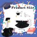 2026 Graduation Season Goose Academic Gown, Porch Goose Outfit, Yard Goose Ornament Costume, Festival Party Decor Props_maomaolike.com