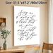 Folk Lyric Quote Painting Poster, Elegant Black Flourished Calligraphic Script Poster, Poetic Quote Art Adds Serene Artistic Ambiance For Bedroom_maomaolike.com