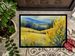 Kentucky Goldenrod In Watercolor Doormat Front Door Mat Indoor Outdoor Rugs For Entryway, Non Slip Washable Low Pile, 24H X 36W_maomaolike.com
