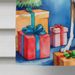 Greyhound Christmas Reindeer House Flag Large Porch Sleeve Pole Decorative Outside Yard Banner Artwork Wall Hanging, Polyester, House Size, Multicolor_maomaolike.com