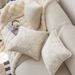 Household Accessories Cream Style Flower Pillowcase Ins Style Nordic Living Room Decoration Sofa Pillow Bedside Cushion Bed Back Pillow_maomaolike.com