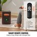 VEVOR Infrared Heater, 1500W Remote Control Electric Space Heater, LED Patio Heater W/ 3 Speeds & Timer & Overheat/Tip-Over Protection & Child Lock, For Bedroom,Living Room,Nursery,Studio,MDF_maomaolike.com