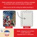 Terrier And Santa Claus Porcelain Ornament Christmas Tree Hanging Decorations For Home Christmas Holiday, Rectangle, Gift, Multicolor_maomaolike.com