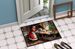 Cookies With Santa Claus Mrs. Claus Doormat Front Door Mat Indoor Outdoor Rugs For Entryway, Non Slip Washable Low Pile, 24H X 36W_maomaolike.com